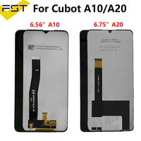 100% Tested For Cubot A20 LCD Display with Touch Screen Digitizer Assembly Cubot A10 A30 A40 Display Repair Parts