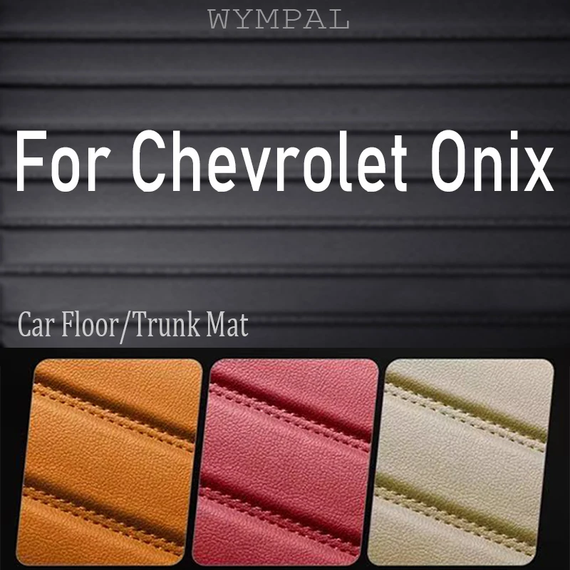 

Luxury Car Floor Mats For Chevrolet Onix Prisma 2020 2021 2022 2023 Auto Carpets Waterproof Accessories Automobiles Custom Foot