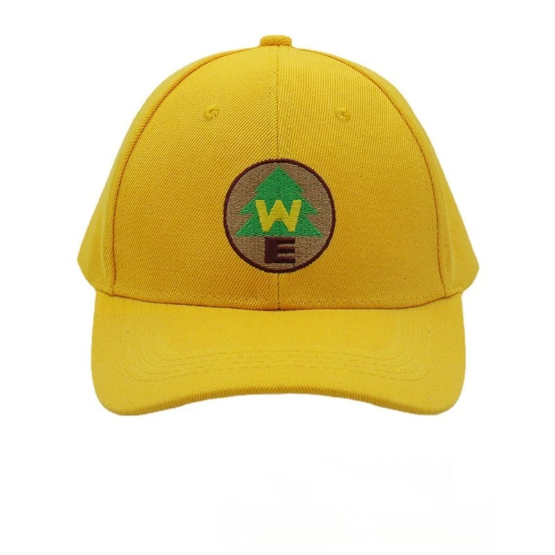 New Style Disne Anime Film Up Wilderness Explorer Russell We Embroidery Badge Baseball Cap Duck Tongue Hat Sunshade Hat Unisex