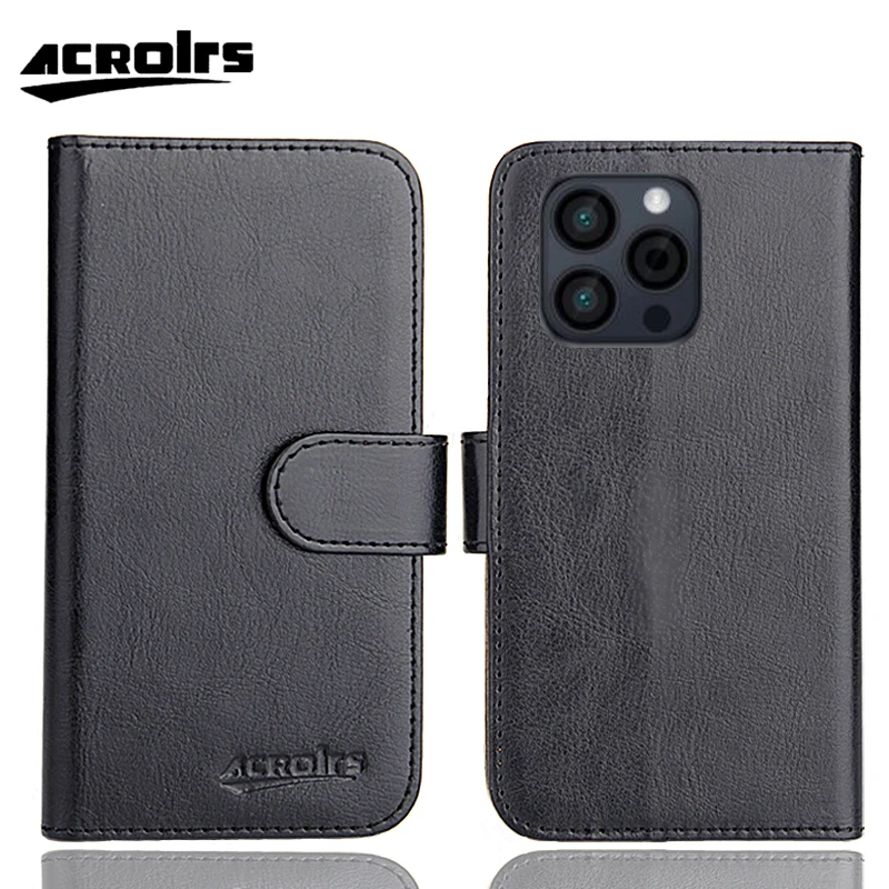 HOTWAV Note 13 13 Pro Case 6 Colors Fashion Customize Flip Card Slots Stand Wallet Leather Protective Cover Phone
