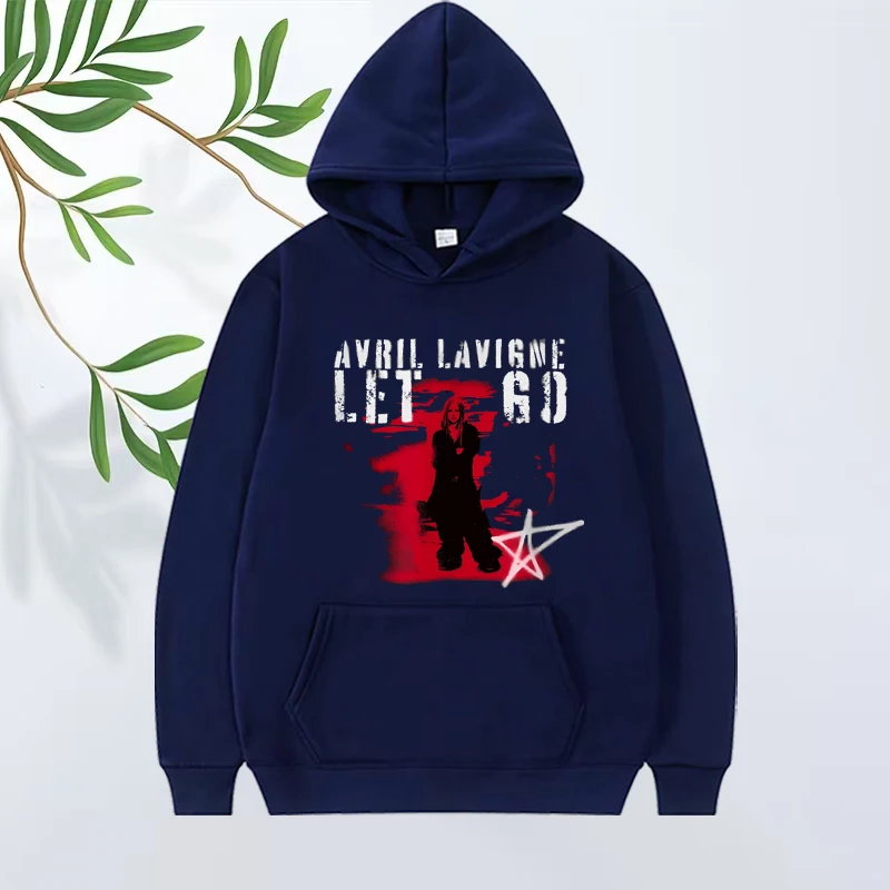 Avril Lavigne Classic cool graphics hoodie 2025 new men women vintage Long sleeve Sweatshirt with print oversized hoodie unisex