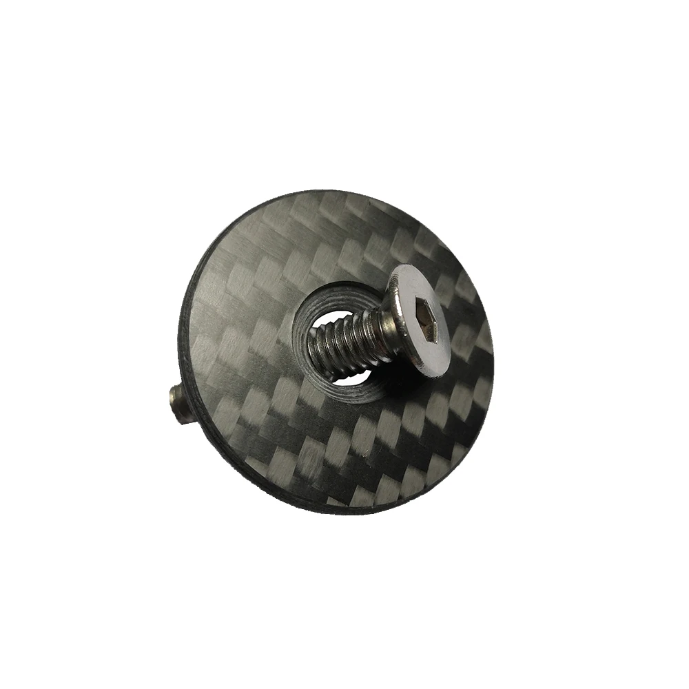Balugoe Fahrrad Headset Carbon Top Cap Kohle faser Fahrrad Vorbau 28,6mm 1 1/8 "Steerer Gabel Rohr Headset Kappe Abdeckung – Detail 6