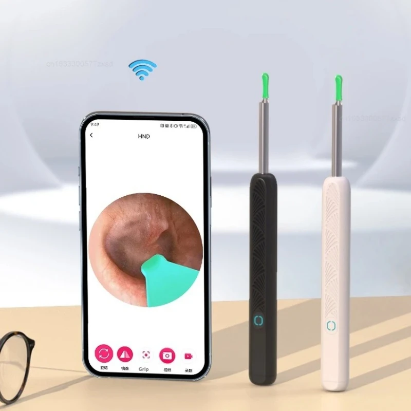 Smart Visual Ear Cleaner Wireless Endoscope Rechargeable Endoscope Wax Removal Tool Earpick MIni Camera Health Care Set Tools