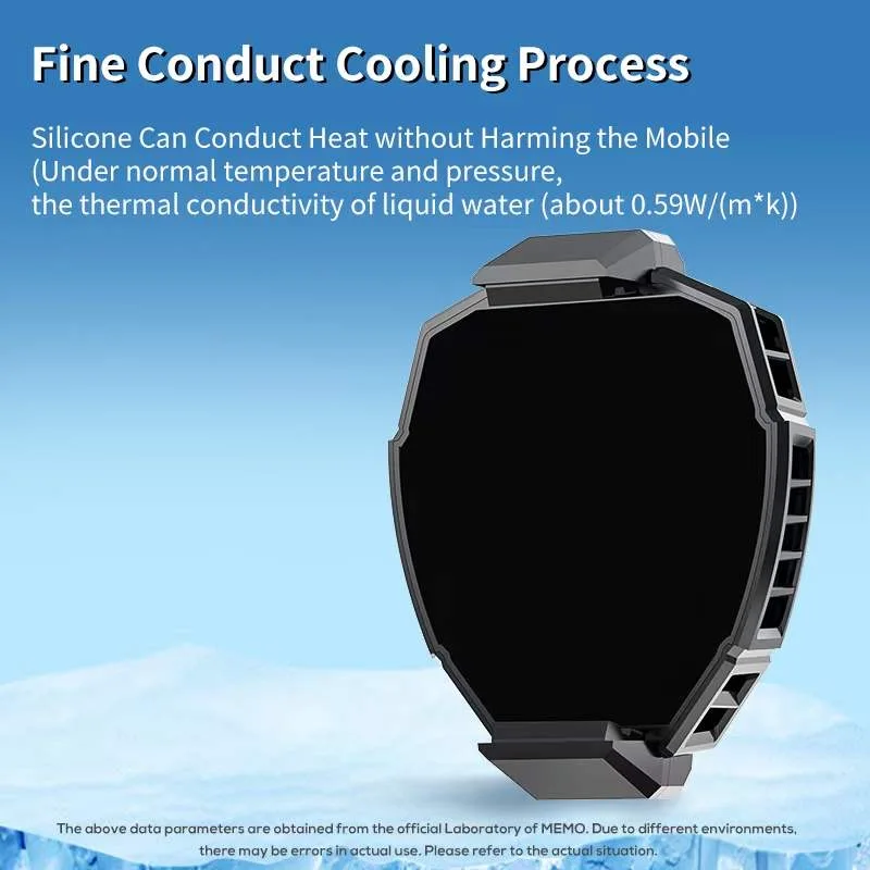 MEMO Mobile Phone Cooler Phone Cooling Fan Case Game Radiator DL05 DL06 FL05 Cool Heat Sink Cooler System For Cell Phones Tablet