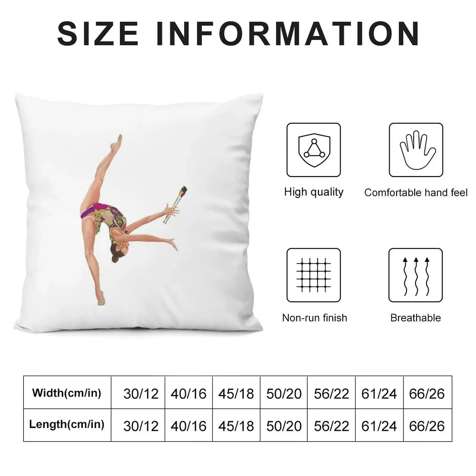 Rhythmic Gymnastics Anastasia Salos Clubs - Butterfly Throw Pillow Pillowcases Cushion Covers Sofa Throw Pillow Covers pillow