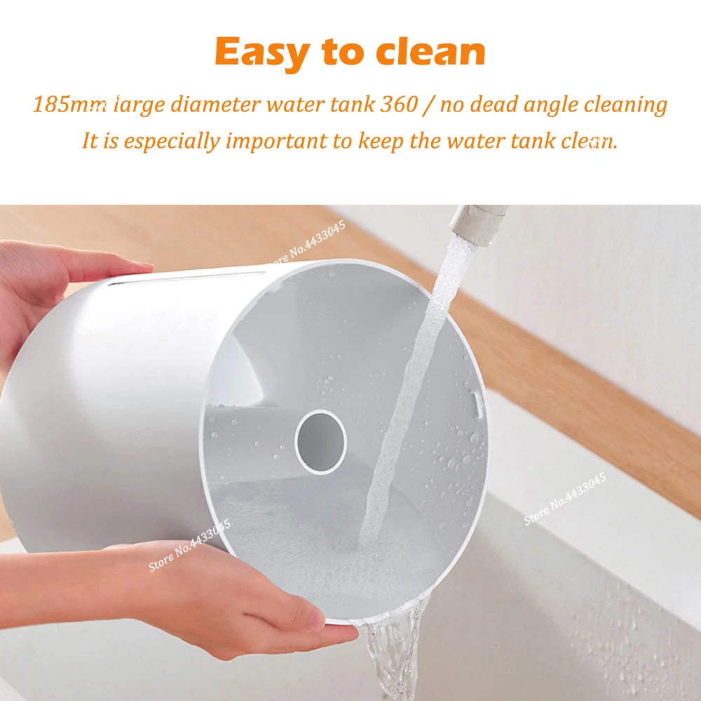 2022 New Xiaomi Mijia Humidifier 2 4L Water Tank air humidifiers XIAOMI Humidifier Mute For Office Home Bedroom Humidification