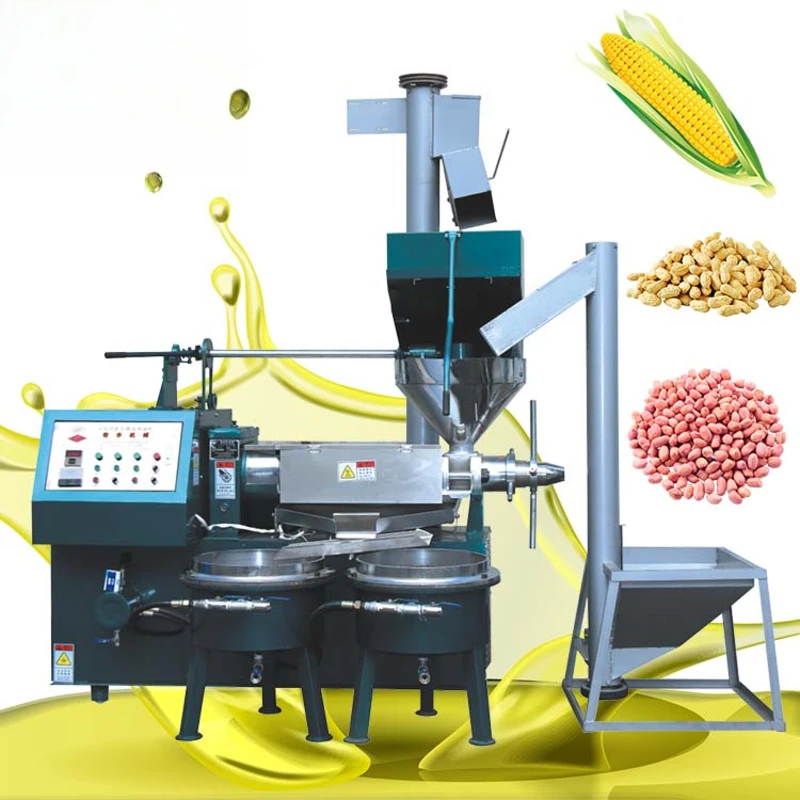 

oil press machine Cooking Making Stainless Steel 2024 New Type Screw Pressers Of Hine For Oil Seeds