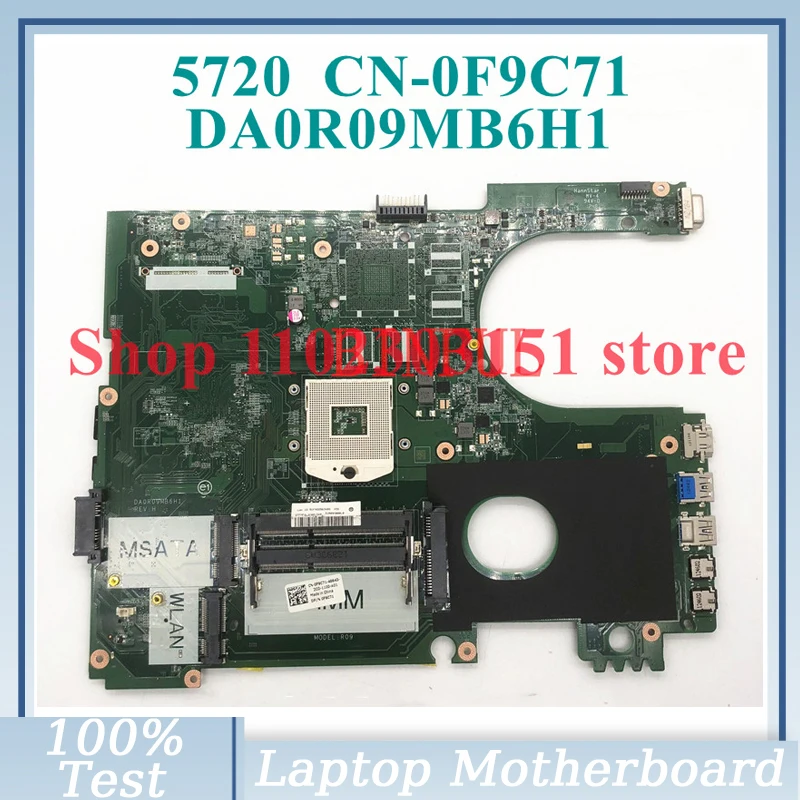 

CN-0F9C71 0F9C71 F9C71 Mainboard DA0R09MB6H1 For Dell Inspiron 5720 7720 Laptop Motherboard HM77 100% Full Tested Working Well