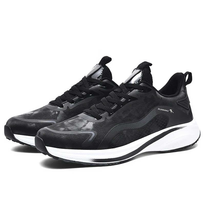 

New leather-uppers, waterproof men's shoes for all seasons, thick-soled shock-absorbing sports and casual shoes, anti-slip, wear