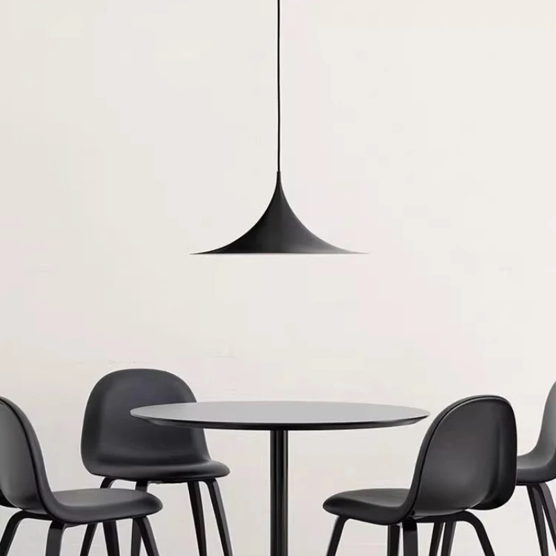 

Nordic Danish Designer Minimalist Horn Pendant Lamp Creative Minimalist Single Head Restaurant Store Catering Lighting Fixtures