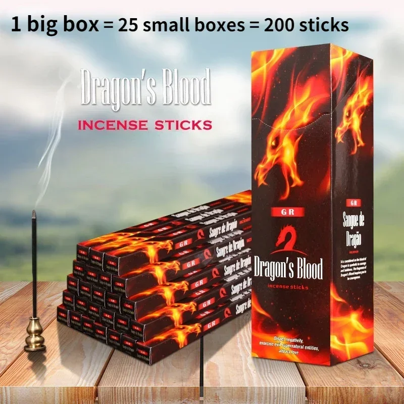 

Indian 200 Sticks Incense Dragon's Blood Lavender India Aromatherapy Line Herbal Insence Fragrance Small Companies Supplies