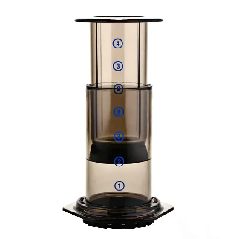 New barista Filter Glass Espresso Coffee Maker Portable pitcher Cafe French Press Coffee Pot For AeroPress Machine