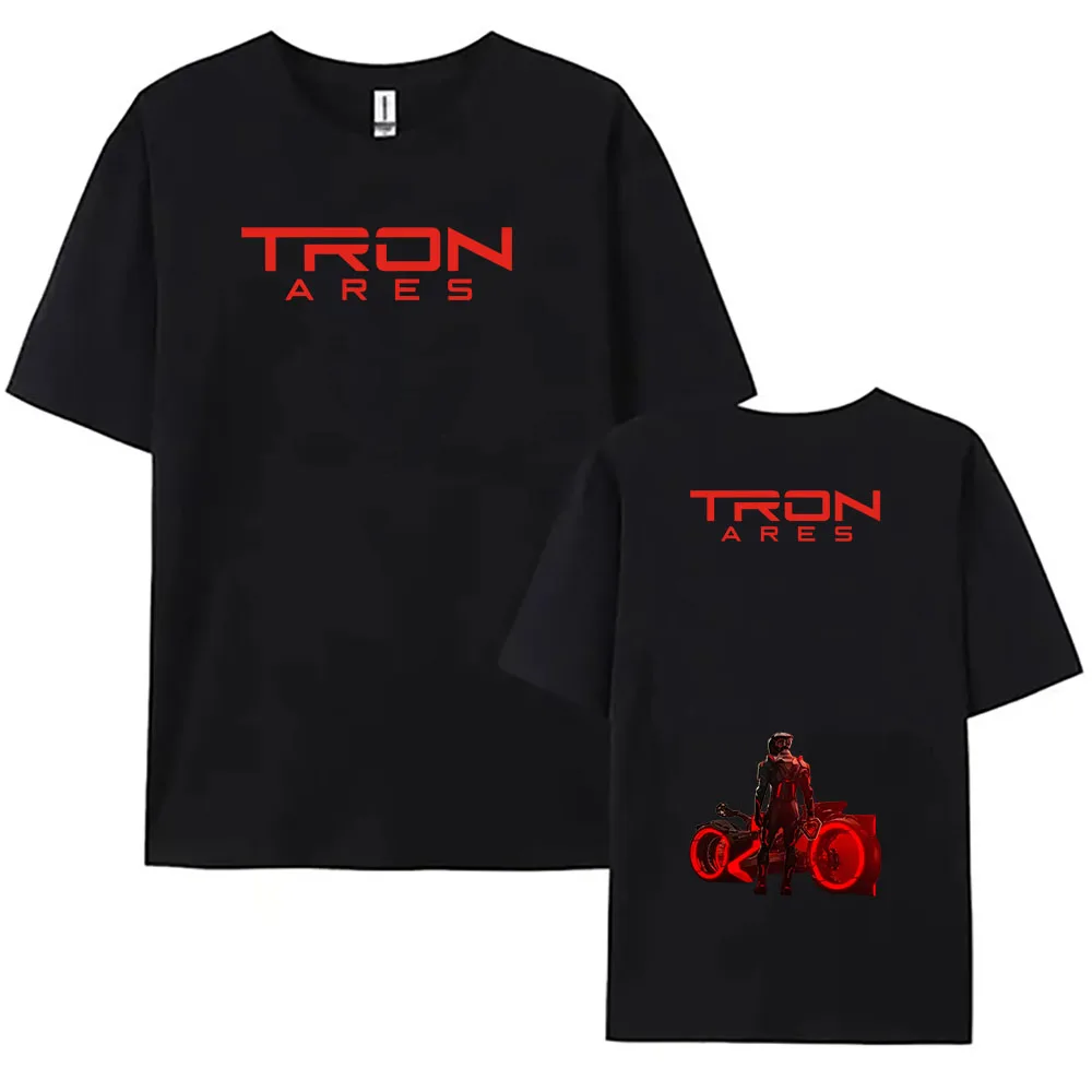 Filme tron ares camiseta rock band nove Polegada unhas nin tshirts algodão solto manga curta roupas femininas streetwear camisetas gráficas