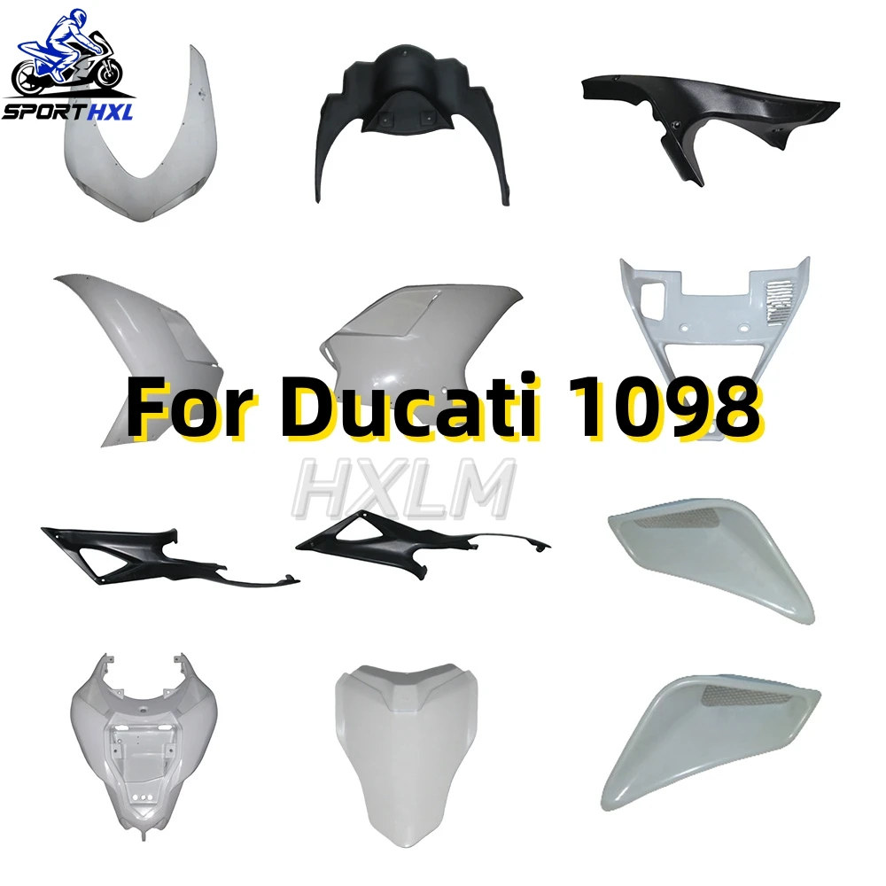 

Unpainted Cowling For DUCATI 1198 1098 848 2007 2009 2010 2011 2012 Accessories Bodywork Fairing Components Plastic Parts