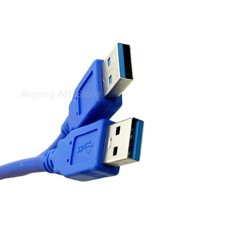 

1 м новый кабель USB 3.0 «папа-папа» типа A, удлинительный кабель, провод, поддержка передачи данных USB 3.0, жесткий диск, линия синего C1