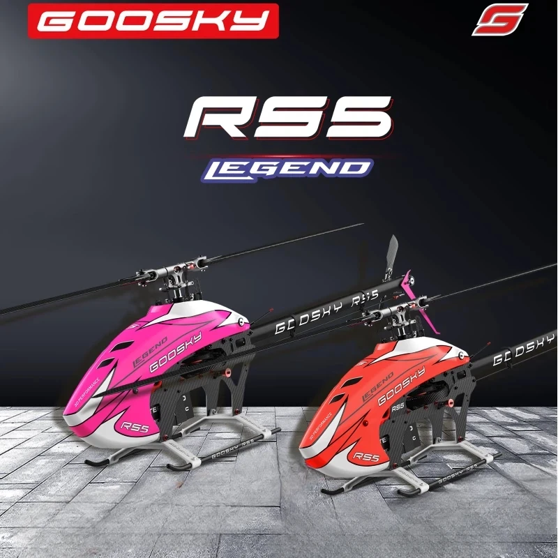 GOOSKY RS5 RC Helicopter Professioneel Zes Kanaals 3D Stunt Model Jongen Speelgoed