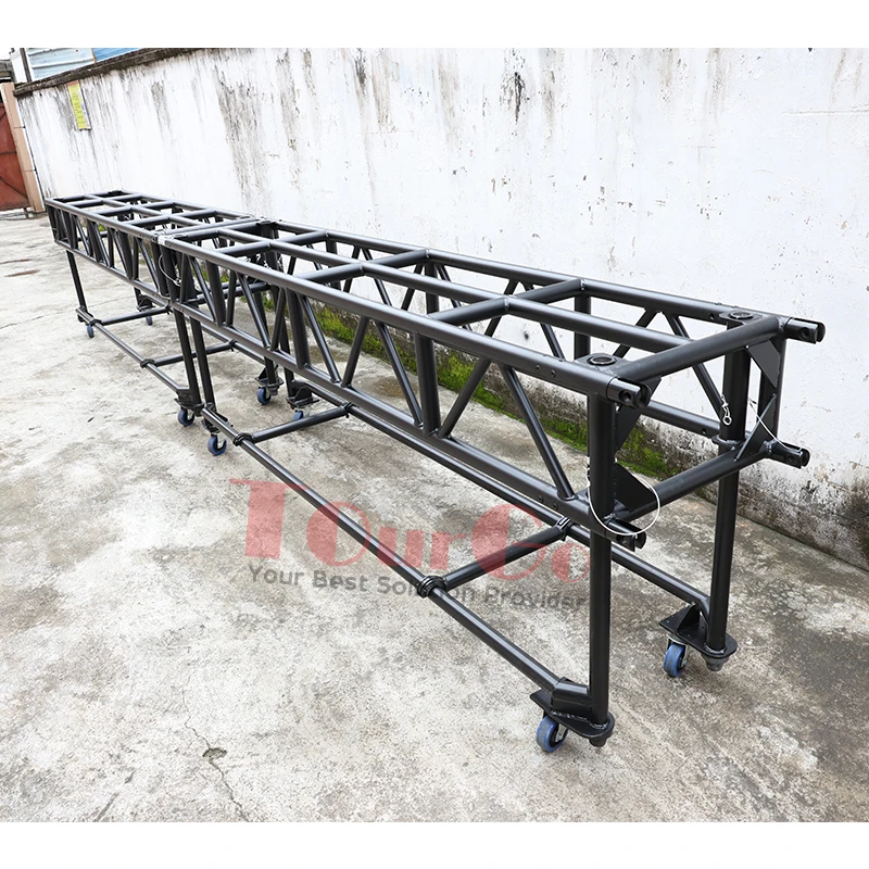 OEM ODM 10ft Dj Lighting Roof Truss System Aluminum Stage Truss Display PRT Pre Rig Truss
