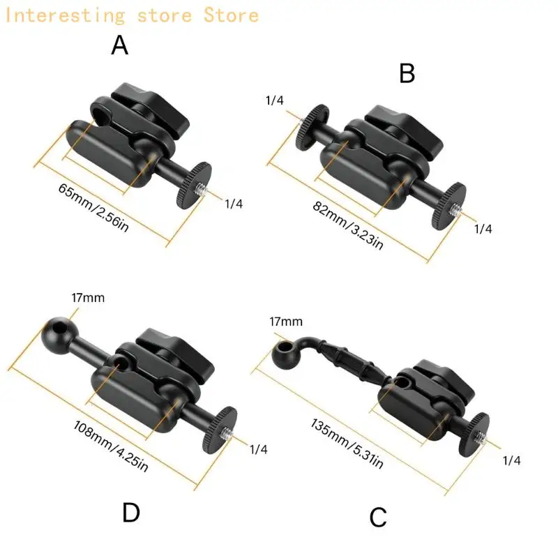 Ständermontageadapter, 2er-Pack mit Knopfkörper, 1/4-Gewindeverbindung, Verwendung 55KC – Detail 6
