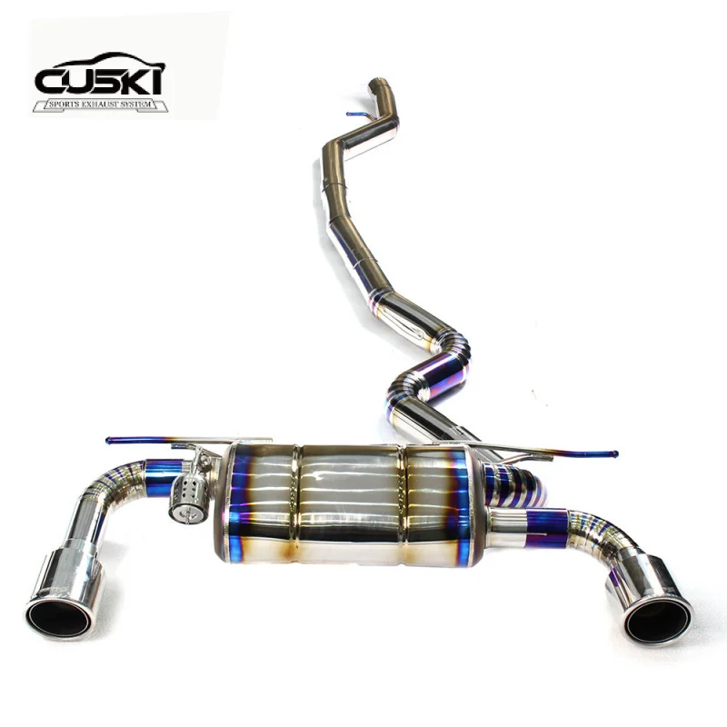 High quality Stainless Steel  Catback Exhaust for BMW 320i/328i/330i F30/F35/N20/B48/G20 Improve exhaust performance