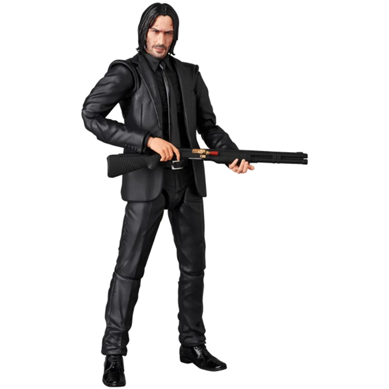 Оригинальная игрушка Medicom Mafex 233 John Wick Chapter 3 Parabellum No 233, подарок, коллекция аниме, фигурки, модель игрушки