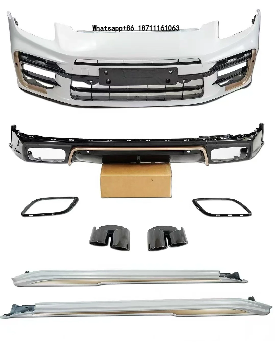 

Upgrade to Latest Turbos Style Bodykit Body Kit Sets Front Rear Bumper Side Skirt for Panamera 976 Car Parts 2024-2025