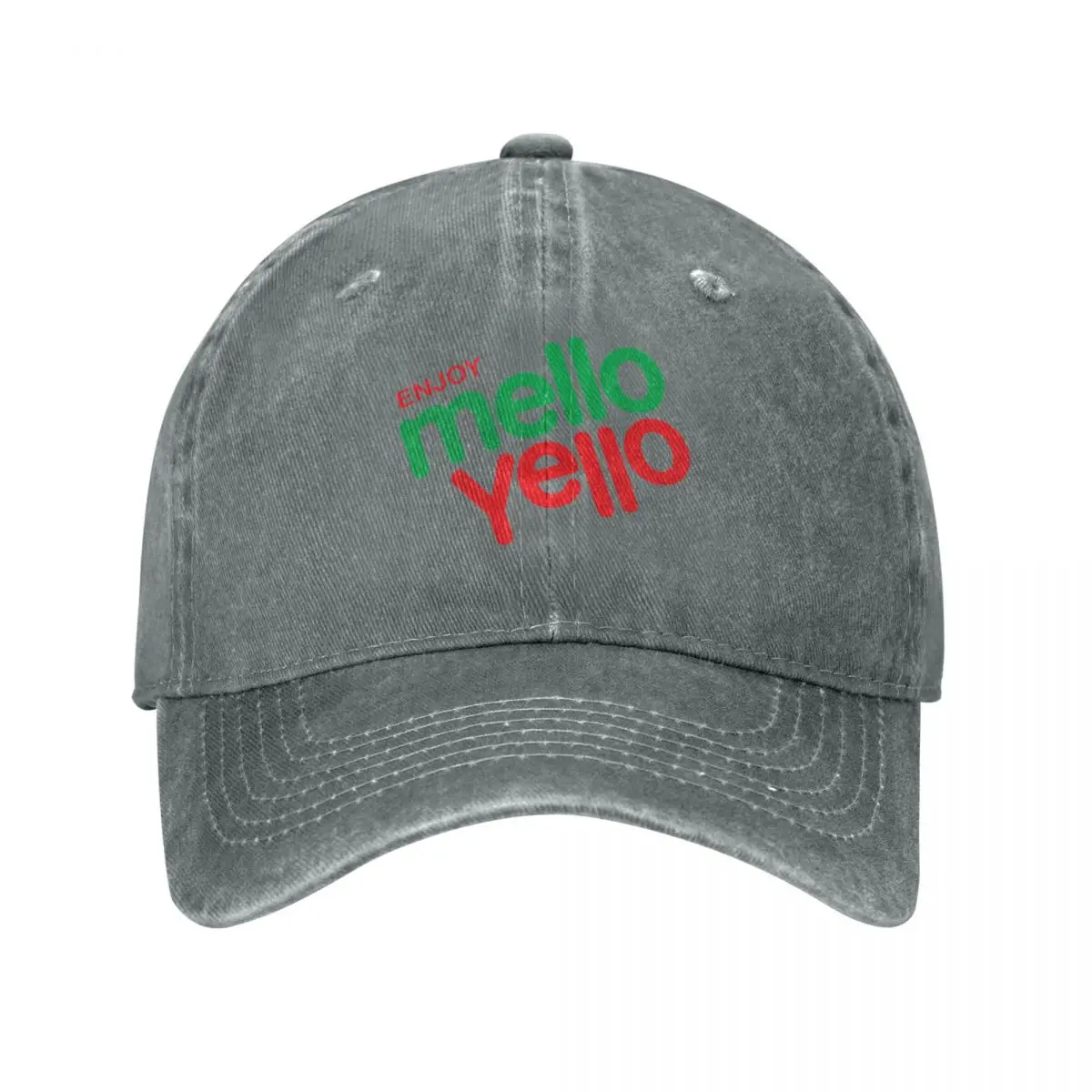 Enjoy Mello Yello Baseball Cap Gentleman Hat Icon Mens Hats Women's