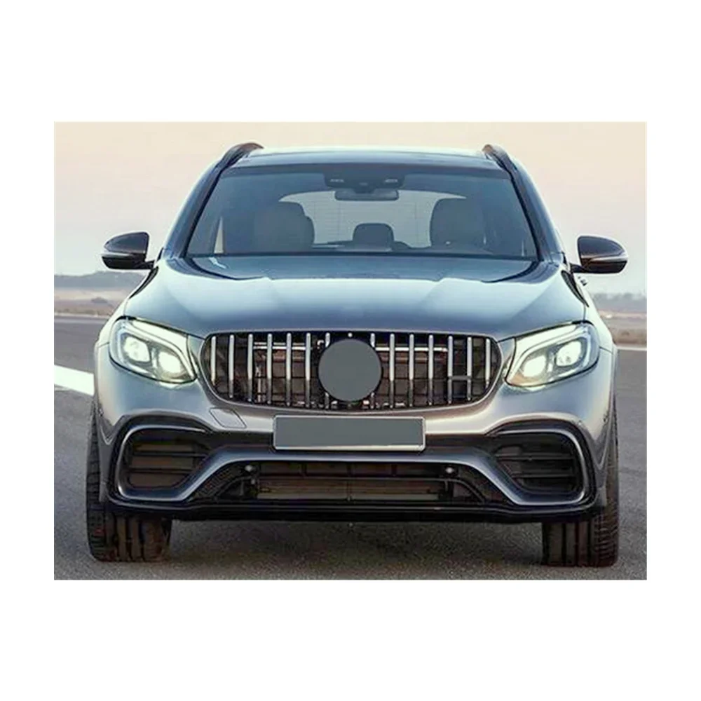 Factory Price GLC body kit for Mercedes Ben X253 modified to GLC63 AMG Body kit Front bumper 2015-2018