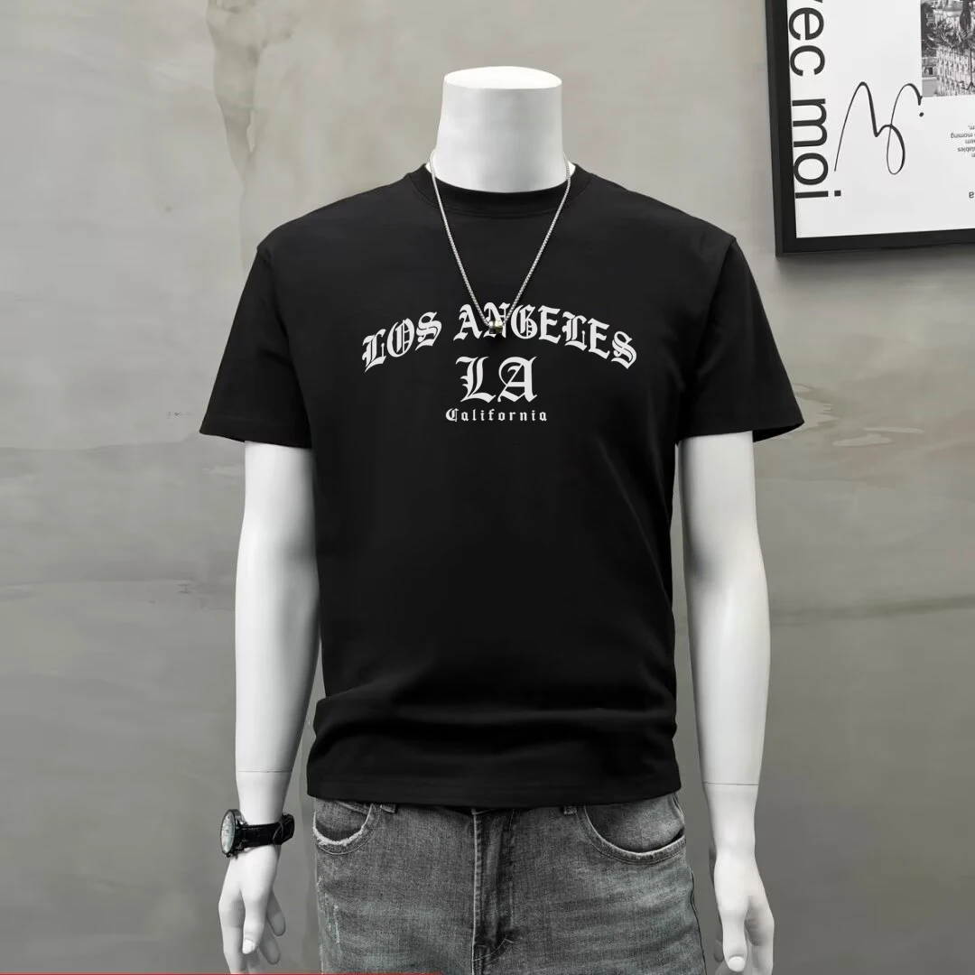 Men's Red T-shirt S-4XL Summer 100% Cotton Graphic T Shirts Letters Printed Tops Harajuku Men's Clothes My Body My Choice 2025