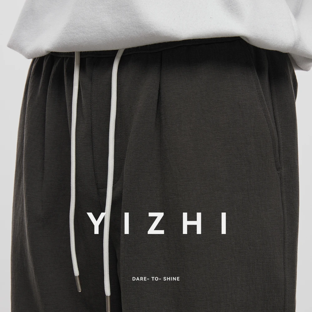 Fashion Men's Casual Pants 2025 Spring and Autumn New Straight Pants Sportswear Pants Loose Wide-leg Pants Men's Casual Pants