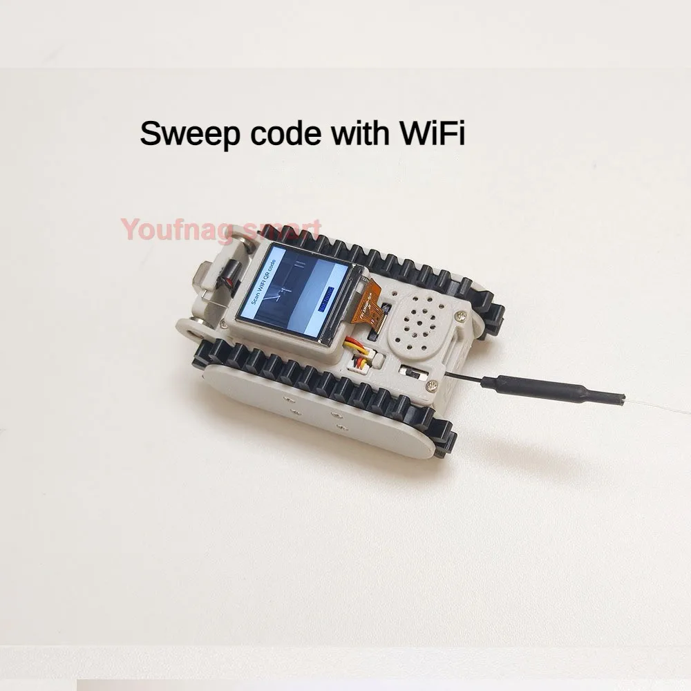 Pipeline Inspektion Drahtlose Video Auto Track RC Roboter mit Kamera Maker Lehre Esp32 Scannen Code Netzwerk DIY Programm Spielzeug – Detail 7