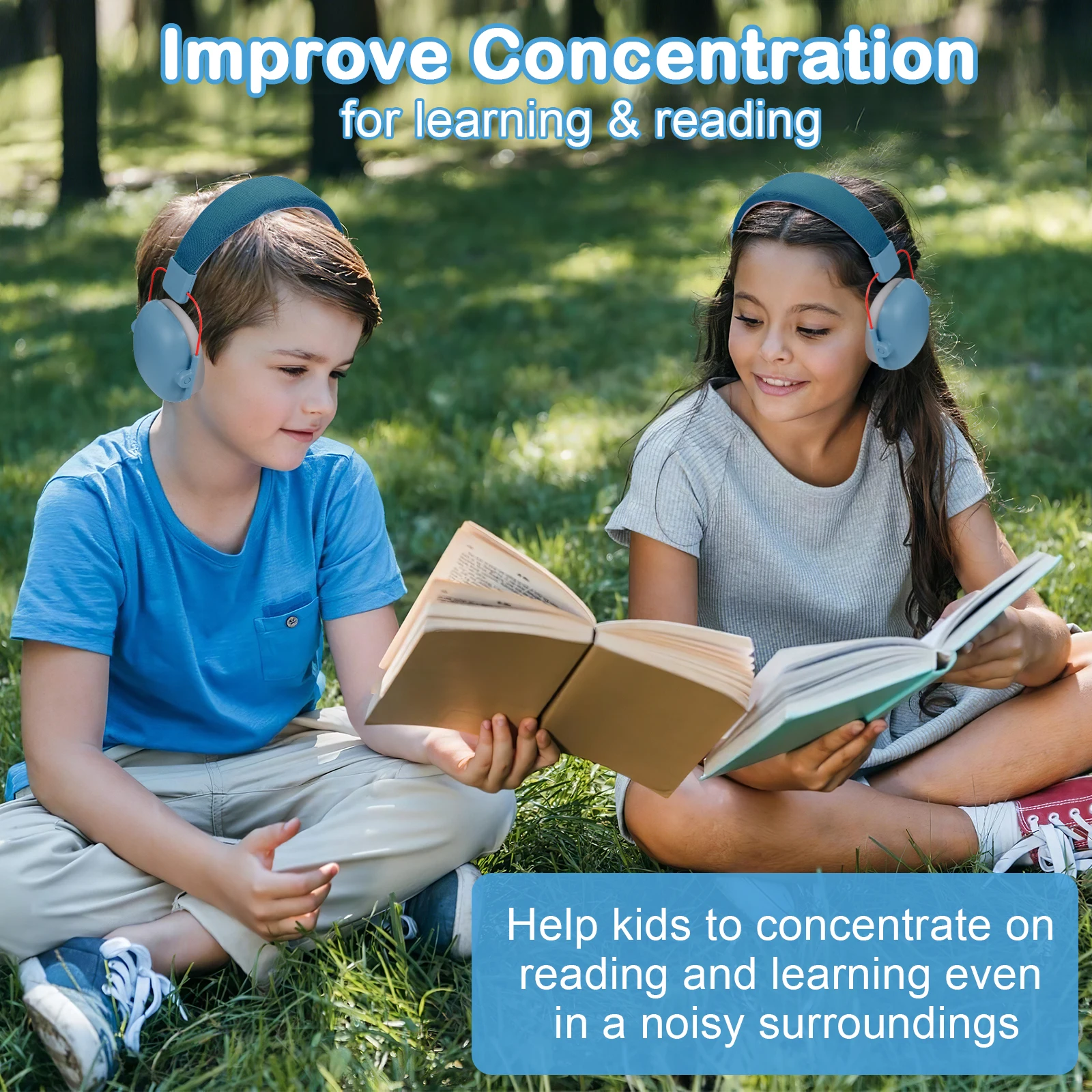 YHKEMA Upgraded Kids Ear Protection Noise Cancelling HeadPhones Protection Baby Noise Reduction