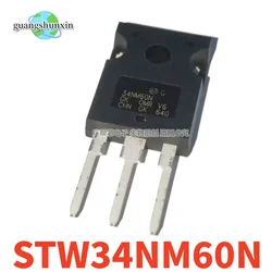 10PCS New STW34NM60N 34NM60N Field Effect MOSFET 29A 600V TO-247