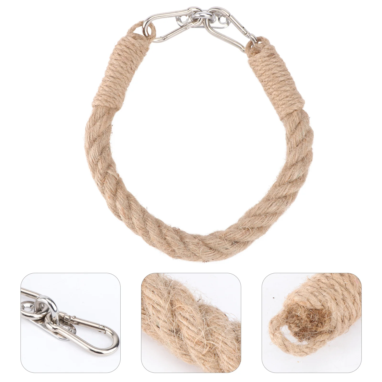 

1Pcs Creative Hemp Rope Toilet Paper Holder Stylish Bathroom Decor Roll Paper Rack Home Supplies Punching Storage Rack