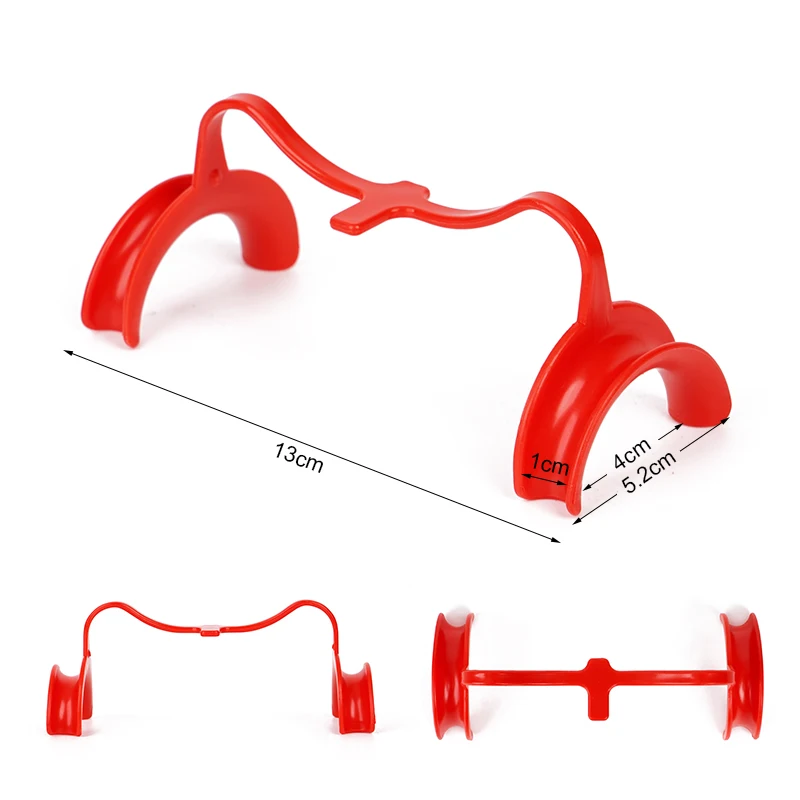 

Набор из 3-х интраоральных ретракторов для дёсен (3 размера, M-образная форма), одноразовые инструменты для отбеливания зубов