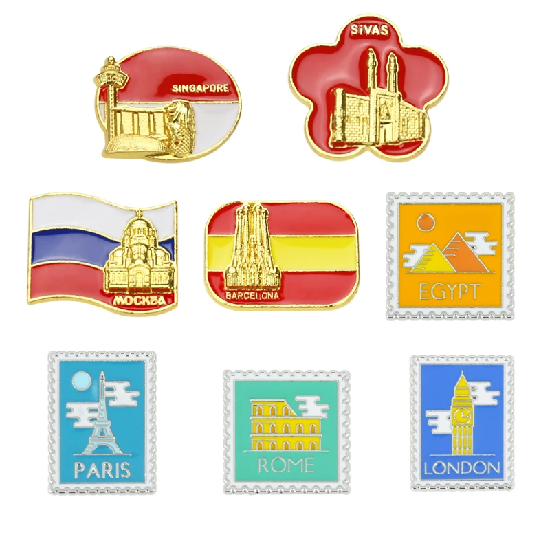 National Flags Pin …