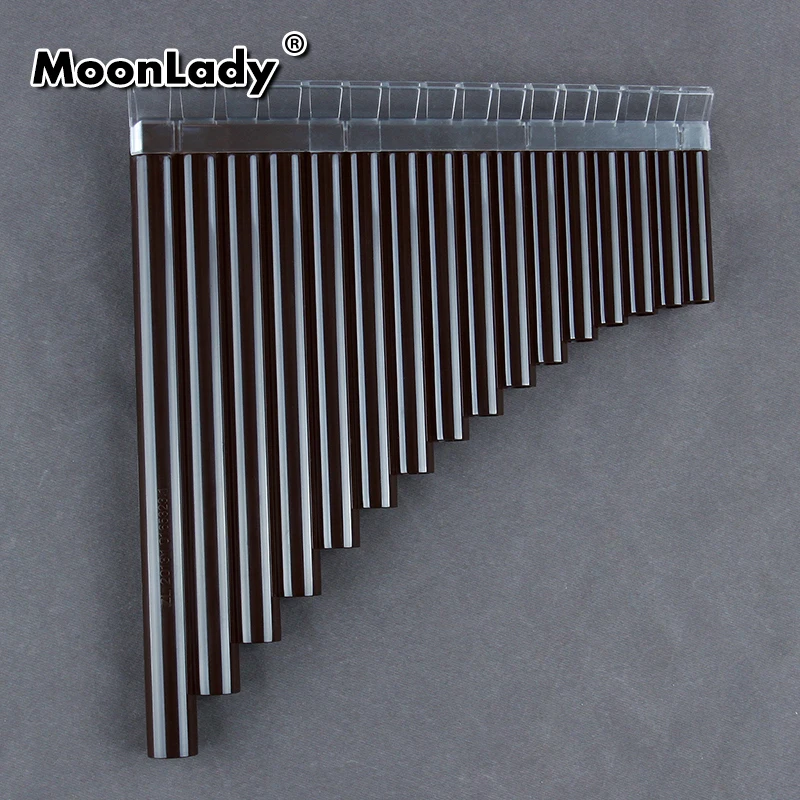 Arrival 16 Pipes Pan Flute Pan Pipe G Key ABS Plastic Traditional Woodwind Musical Instrument for Beginner and Musical Lover