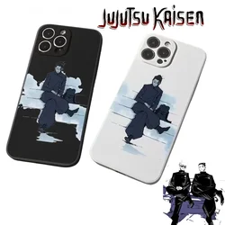 Jujutsu Kaisen Gojo Satoru Geto Suguru Phone Case for IPhone 15 14 Pro Max 13 12 11 X XR XS Max 78 Plus Anime Figure Phone Cover