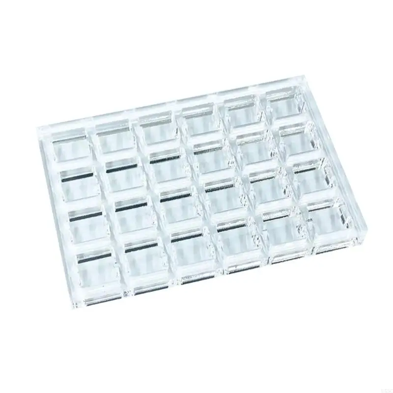 U55C Switches Tester Base Acrylic Switches Tester Plate For Cherry MX Switches Storage Display Board Tester Base 4x6 Grid