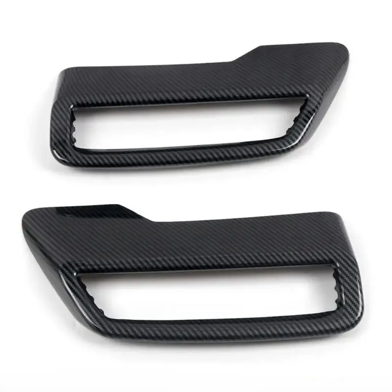 Car Rear Exhaust Muffler End Tip Pipe Sticker Cover Decorative Trim Accessories 2pcs/set For Peugeot 3008 II 5008 T87 2017-2023 view 3
