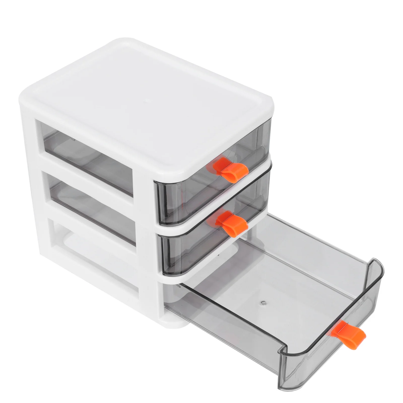 

Multi-layer Storage Box Small Drawers White Unit Desk Desktop Organizer Organisers Tpe Office Holder