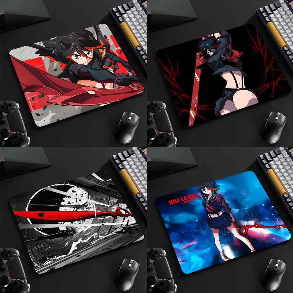 Anime K-Kill L-La Kill Desk Mouse Pad Cartoon rubber Small mouse pad desktop computer office keyboard e-sports ROGs game mouse p