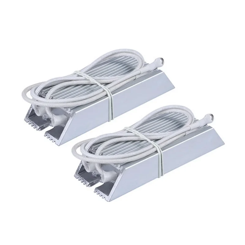 1PCS RXLG High Power Servo Frequency Converter Regenerative Braking Aluminum Shell Resistor  50W 100W 150W 200W 300W 500W 5-500R