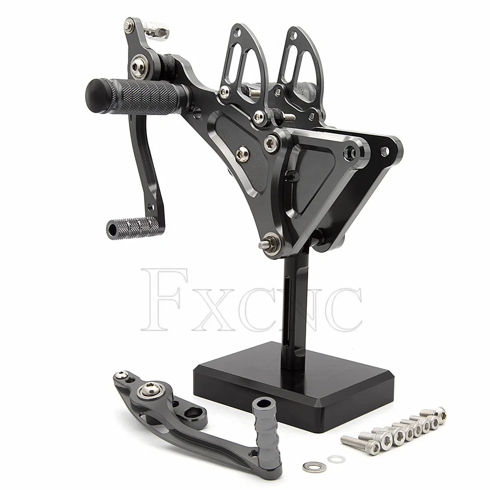 For BUELL XB12S /XB12R /XB9R /XB9S Motorcycle Rearset Footpeg Pedal Foot Peg Adjustable Aluminum Footrest Rear Set Footrest