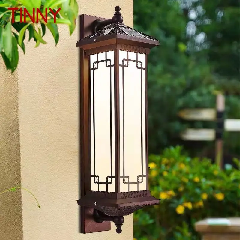 

TINNY Solar Wall Lamp Creativity Retro Outdoor Sconce Light LED Waterproof IP65 for Home Villa Corridor Courtyard