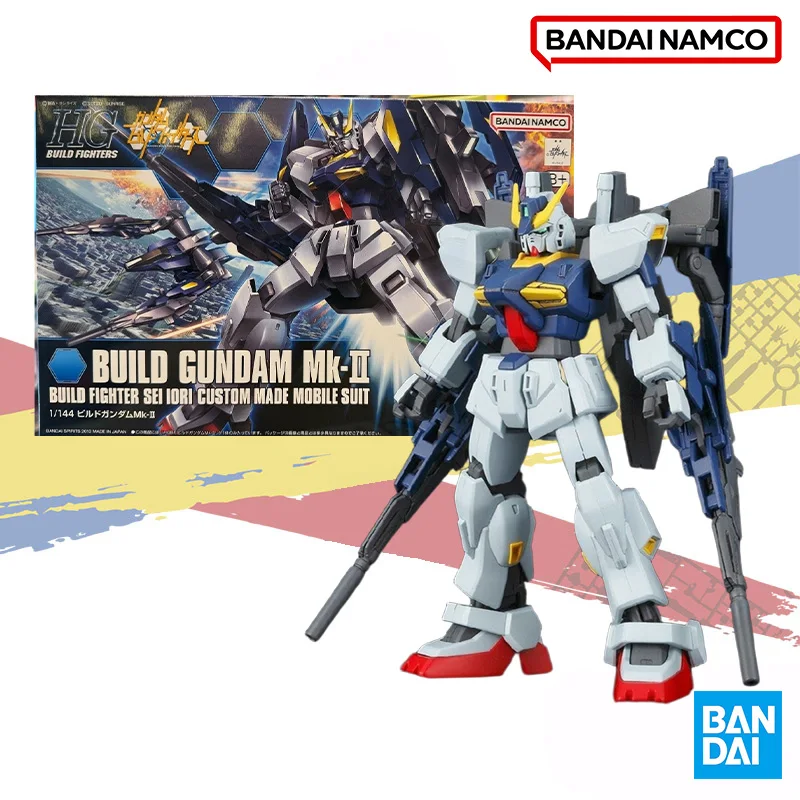 

Bandai Original Genuine In shock HG 1/144 HGBF 004 BUILD GUNDAM MK-II SUIT Figure Assembled Model Ornaments Collection Toy Gifts