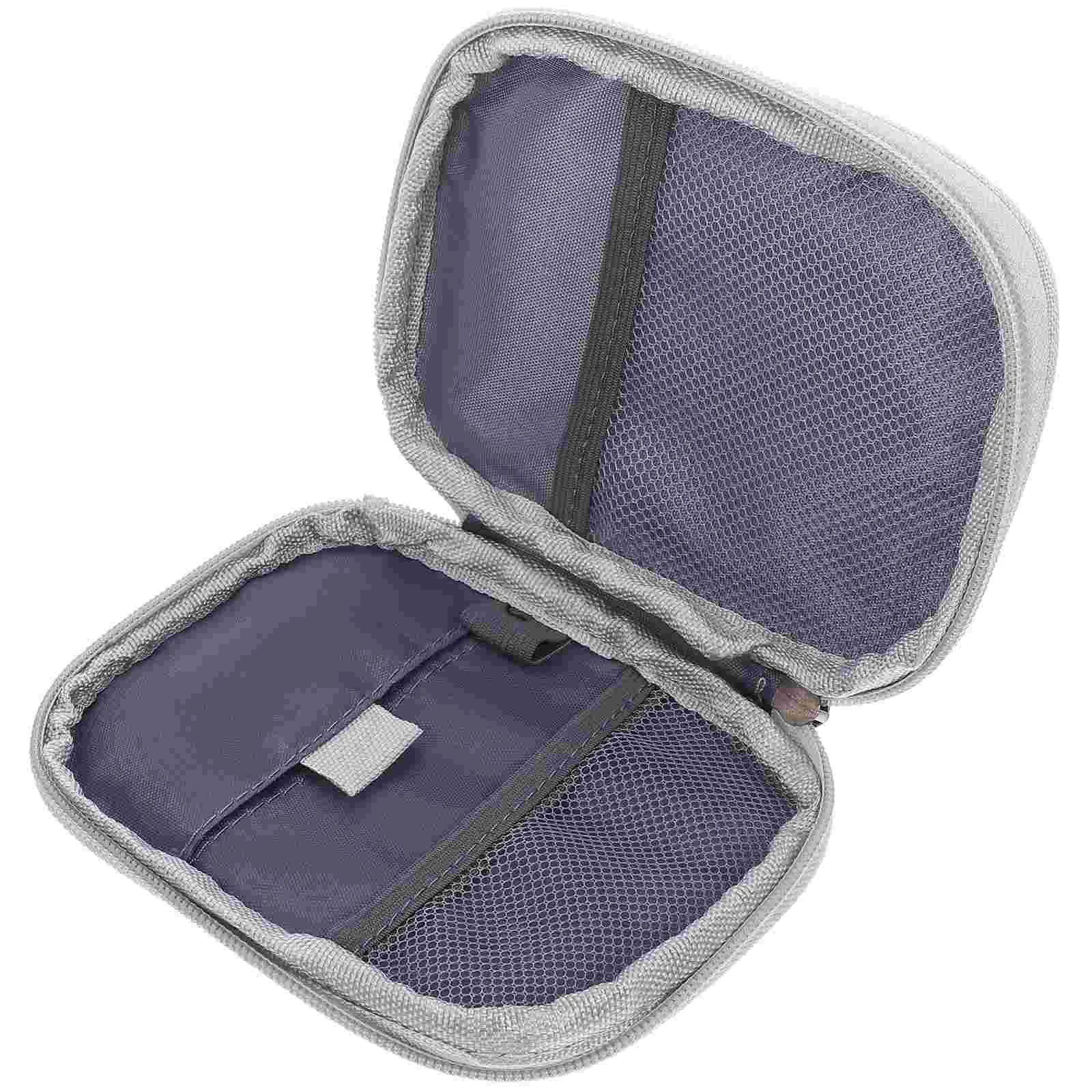 Saco de armazenamento de medicina portátil bolsa de medicina ao ar livre saco de medicina organizador pequeno saco médico