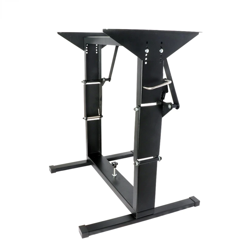 Liftable RV Table Legs Folding RV Motorhome Special Double Legs Double Folding Table Frame for Camping and Carrying Conveniently