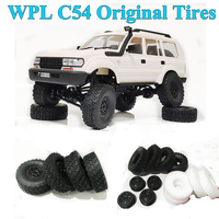 WPL CB05 C54 C24 MN78 RC Car Spare Parts Hard and Soft Tire Sponge Tire Upgrade Modified Assembly Wheel Hub Accessories