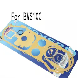 Motorcycle Repair Completely Gasket For Yamaha Two Stroke Scooter BWS100 4VP Only Including Cylinder Gasket Engine Seals