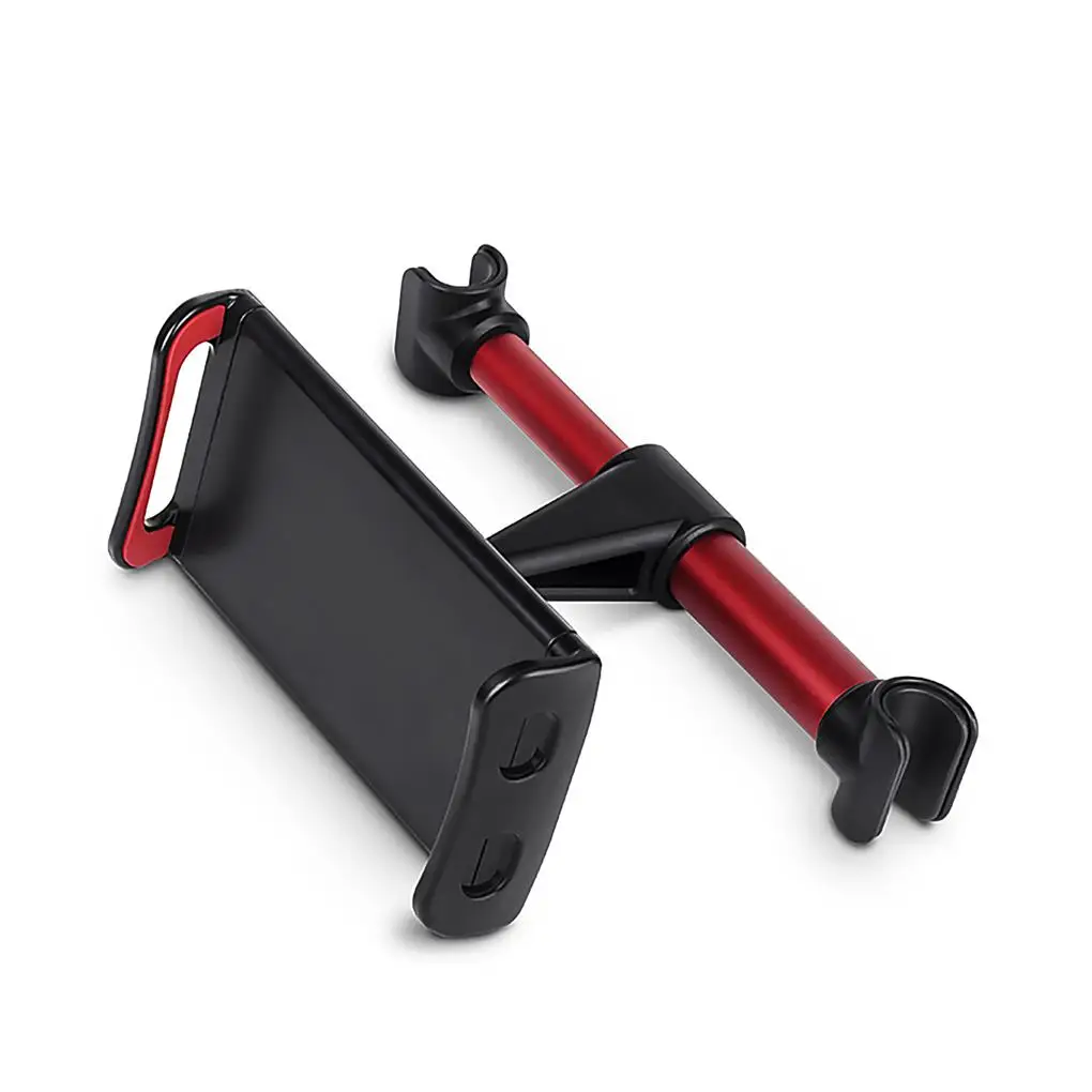 Car Headrest Tablet Stand Rotary Telescopic Automotive Holder Rack